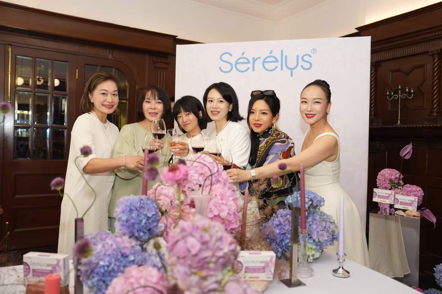 Jasmine Chen in an intimate salon setting